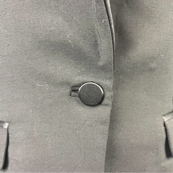 J CREW COLLECTION “Willa Tuxedo” Blazer in Italian Wool NWT BLACK Size 2 - Picture 5 of 15